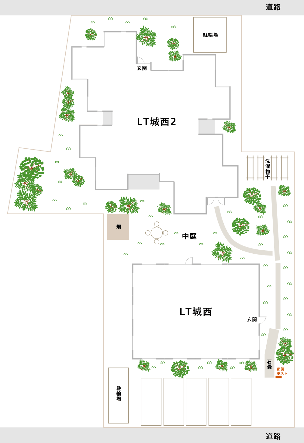 敷地 図